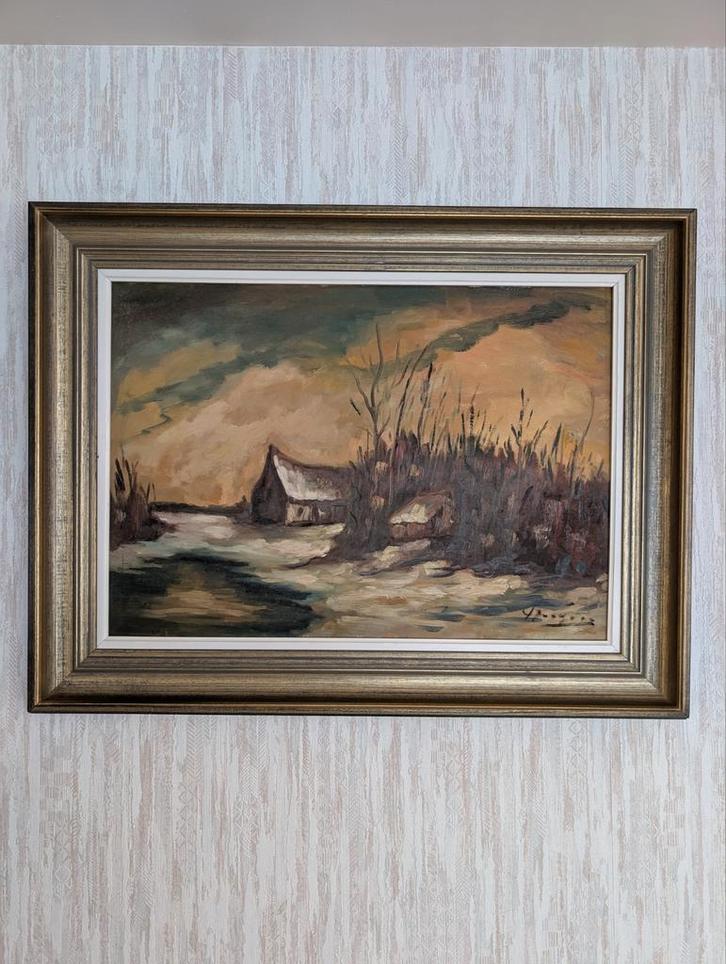 Schilderij, Antiek en Kunst, Kunst | Schilderijen | Klassiek, Ophalen