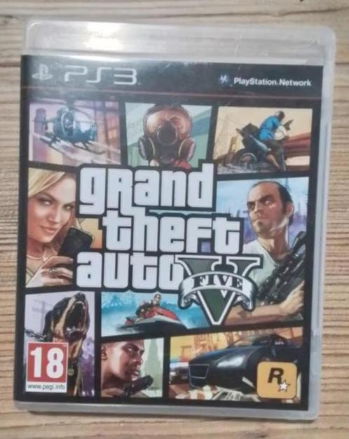 Grand Theft Auto V - Playstation 3, Games en Spelcomputers, Games | Sony PlayStation 3, Gebruikt, Avontuur en Actie, Vanaf 18 jaar
