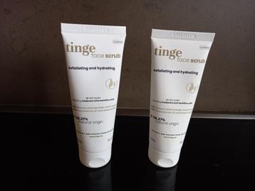 Tinge face scrub 2x75ml beschikbaar voor biedingen