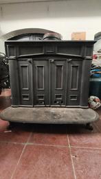 houtkachel in gietijzer, Huis en Inrichting, Ophalen, Gebruikt, Houtkachel, Vrijstaand