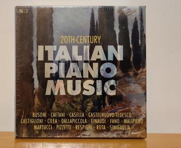 Coffret de musique pour piano italien du 20e siècle 20 CD (n