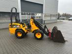 JCB 403 WLS shovel met bak en palletvork, Ophalen