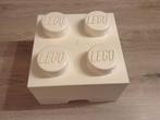 Lego witte opbergbox (25x25 cm), Kinderen en Baby's, Speelgoed | Duplo en Lego, Ophalen of Verzenden, Lego, Zo goed als nieuw