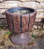 Pot potten vaas oude betonnen Pot decoratie, Antiquités & Art, Curiosités & Brocante, Enlèvement ou Envoi
