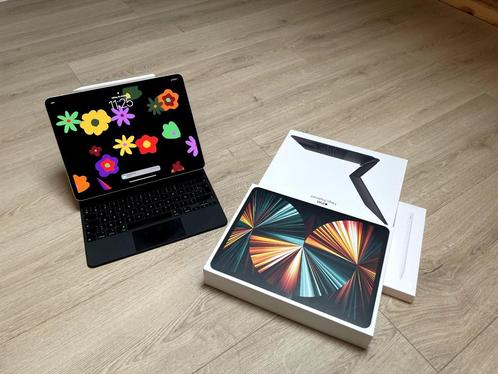 Apple iPad Pro 12,9 pouces M1 WiFi 5G 1 To + crayon + clavie, Informatique & Logiciels, Apple iPad Tablettes, Utilisé, Apple iPad