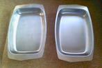 2 Inox schotels (nieuw), Huis en Inrichting, Keuken | Potten en Pannen, Ophalen of Verzenden, Nieuw, Inox