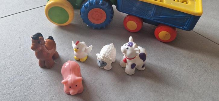 Tracteur musical autonome avec remorque, Enfants & Bébés, Jouets | Véhicules en jouets, Enlèvement