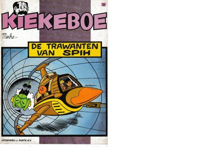 Strip Kiekeboe nr. 12 - De trawanten van Spih., Boeken, Stripverhalen, Verzenden