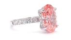 5,67 Karaat Diamand (Lab Grown) VS2-18 Karaat Witgoud Ring, Handtassen en Accessoires, Ringen, Met edelsteen, Info@igi.org, Nieuw