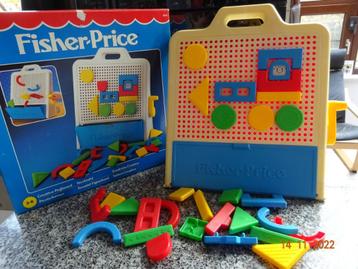 Fisher price kreatief figuurbord*VOLLEDIG*VINTAGE*  beschikbaar voor biedingen