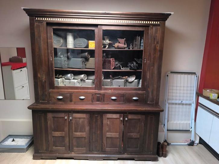 Buffet-vitrinekast te koop, Huis en Inrichting, Kasten | Buffetkasten, Ophalen
