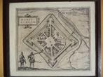 Marieburgum Kopergravure ca1580 Braun & Hogenberg Mariebourg, Ophalen of Verzenden