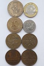 FRANKRIJK lot van 8 munten van 10 frank 1974 tot 1988, Verzenden, Frankrijk, Losse munt