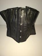 Véritable corset victorien en cuir, Boutique Minuit, Ophalen of Verzenden, Zwart, Body of Korset
