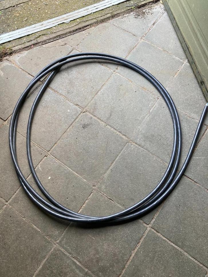 electriciteitskabel  evavb 4 x 6 mm2 met lengte van 7,5 m, Doe-het-zelf en Bouw, Elektriciteit en Kabels, Zo goed als nieuw, Ophalen