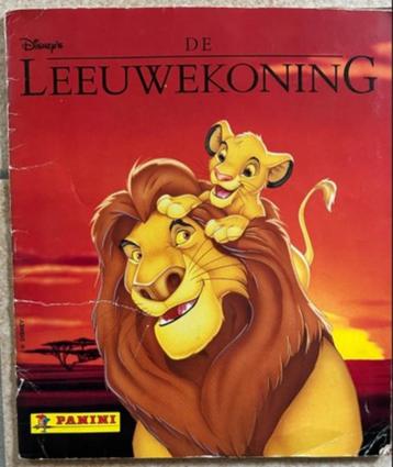 Compleet Panini stickerboek de leeuwenkoning beschikbaar voor biedingen
