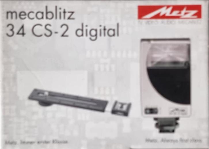 Metz Mecablitz 34 CS-2 elektronische flitser, Audio, Tv en Foto, Foto | Flitsers, Nieuw, Metz, Ophalen