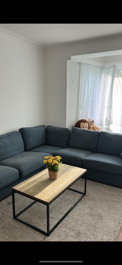 ️ Canapé d’angle IKEA VIMLE – 5 places – Bleu foncé, Huis en Inrichting, Zetels | Zetels, Gebruikt, Hoekbank, Vierpersoons of meer