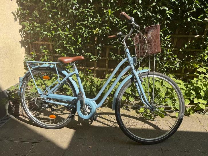 Stadsfiets Elops 520, Fietsen en Brommers, Fietsen | Meisjes, Zo goed als nieuw, Ophalen