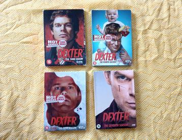 DVD Dexter seizoen 3 / 4 / 5 & 7 beschikbaar voor biedingen