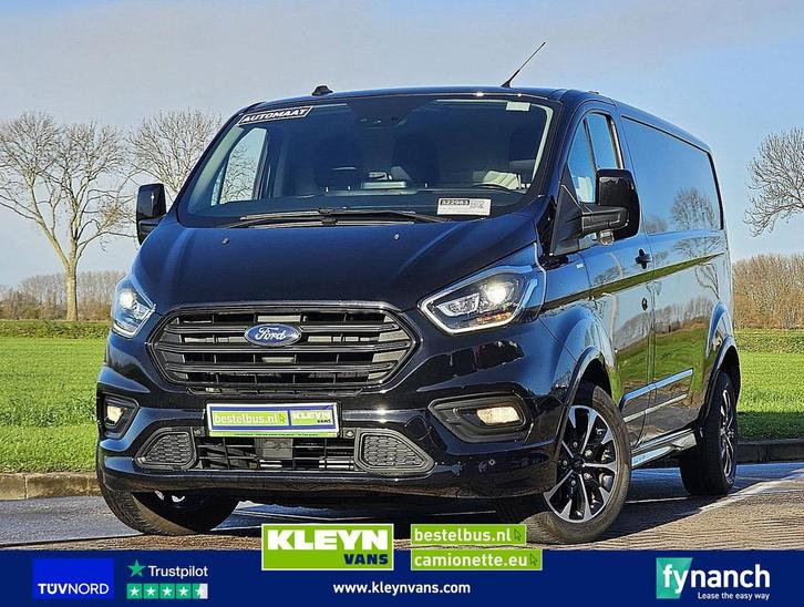 Ford TRANSIT CUSTOM 2.0 L2H1 185PK Sport Aut, Auto's, Bestelwagens en Lichte vracht, Bedrijf, ABS, Airconditioning, Centrale vergrendeling