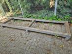 PALLETREK ROBUUST 26 cm H 100 cm BR 455 cm, Ophalen, Gebruikt, 100 cm of meer, 60 cm of meer