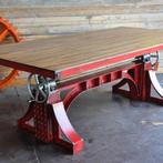 Bronx opdraaibare tafel (in België te bezichtigen), Huis en Inrichting, Tafels | Eettafels, 200 cm of meer, Nieuw, Eikenhout, Industrieel