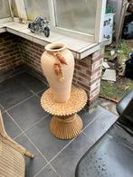 Tuinset +kast + bijzettafel + 5 stoelen regio Mechelen, Ophalen, Zo goed als nieuw, Bijzettafel, Tuinset