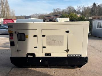 Groupe électrogène JCB de 60 KVA 2013, Enlèvement