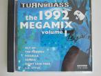 CD TURN UP THE BASS "THE 1992 MEGAMIX" (Volume 1), Cd's en Dvd's, Ophalen of Verzenden, Gebruikt, Techno of Trance