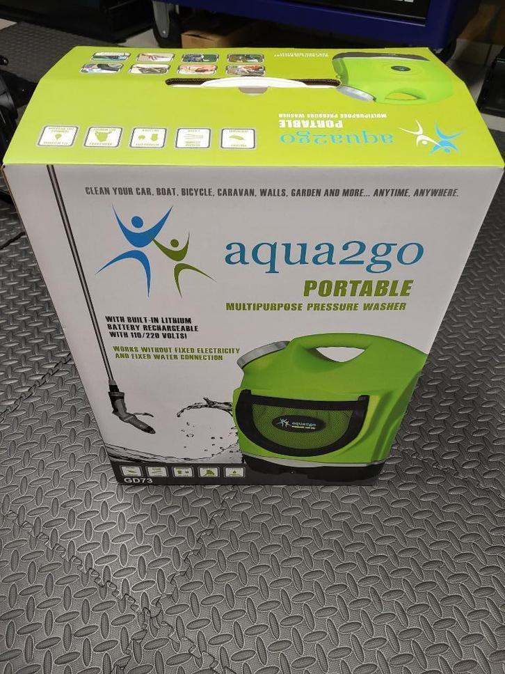 Aqua2go mobiele reiniger (nieuw), Fietsen en Brommers, Fietsonderdelen, Nieuw, Algemeen, Overige typen, Ophalen of Verzenden