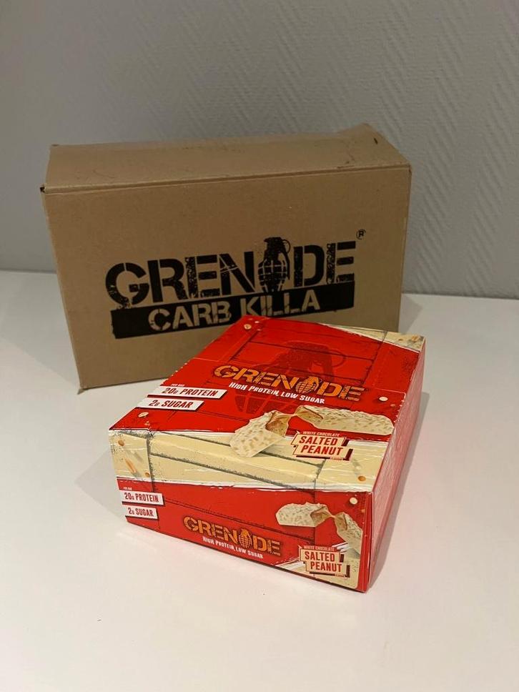 Grenade Salted Peanut Proteinbar DEAL, PowerSnack, Eiwitrijk, Diversen, Levensmiddelen, Ophalen of Verzenden