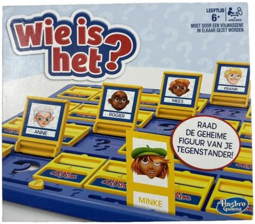 Wie is het Hasbro gezelschapsspel bordspel spel compleet, Hobby en Vrije tijd, Gezelschapsspellen | Bordspellen, Zo goed als nieuw