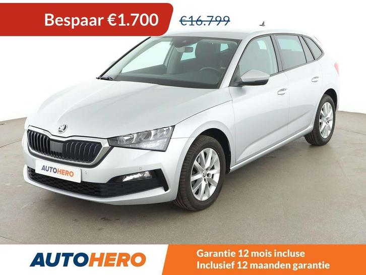 Skoda Scala 1.0 TSI Ambition (bj 2020, automaat), Auto's, Skoda, Te koop, Scala, ABS, Airbags, Airconditioning, Android Auto, Apple Carplay