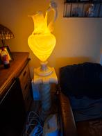 Marmer zuil met vaas met verlichting bieden, Ophalen