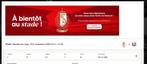 Billet Standard de Liège - RSC Anderlecht (2026-02-01), Tickets & Billets, Sport | Football, Cartes en vrac, Une personne, Janvier