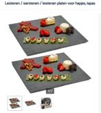 Serveer op een leisteen serveerplank hapjes, tapas ... enz.., Ophalen, Overige materialen, Nieuw, Bord(en)