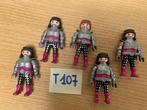 PLAYMOBIL T107 - LOT 5 RIDDERS, Kinderen en Baby's, Speelgoed | Playmobil, Ophalen of Verzenden, Nieuw, Los Playmobil
