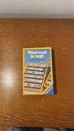 Weet wat je zegt, Een of twee spelers, Ophalen of Verzenden, Zo goed als nieuw, Ravensburger