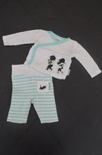 Hema Jip en janneke setje wit/groen maat 50, Kinderen en Baby's, Babykleding | Maat 50, Jongetje of Meisje, Ophalen of Verzenden