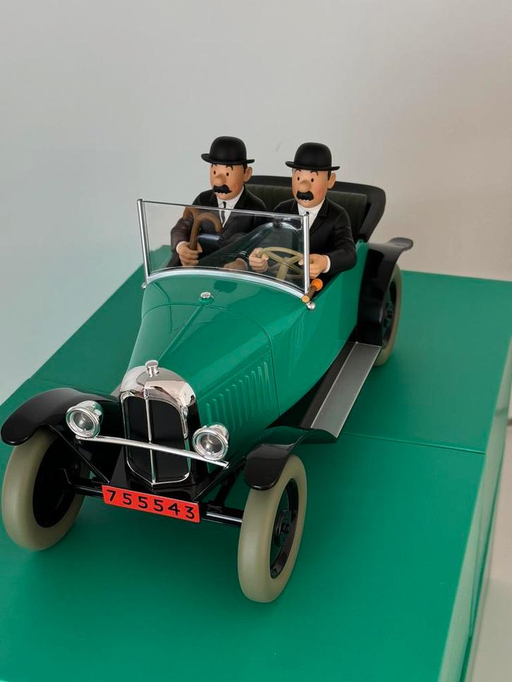 De klaver van Duponds Tintin Moulinsart, Verzamelen, Stripfiguren, Nieuw, Beeldje of Figuurtje, Kuifje, Ophalen of Verzenden