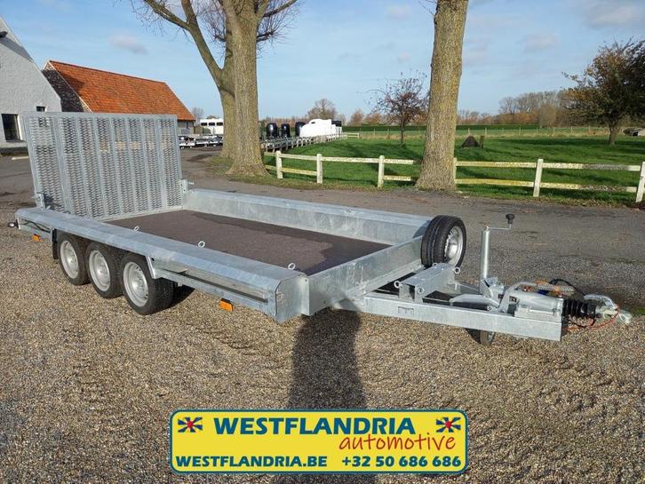 Machinetransporters 2700 en 3500 kg IN VOORRAAD, Zakelijke goederen, Machines en Bouw | Kranen en Graafmachines, Ophalen of Verzenden
