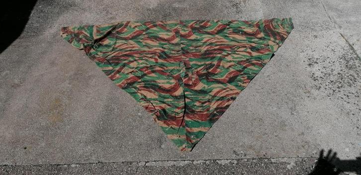 Camouflagehagedis voor militaire tenten M51 Indochine Algeri, Verzamelen, Militaria | Algemeen, Verzenden