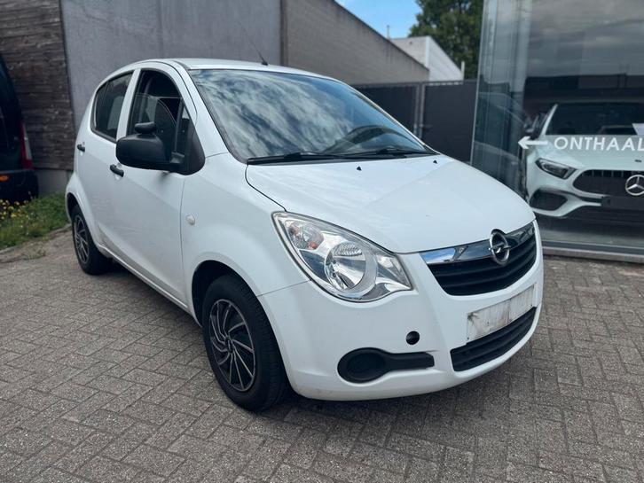 Opel // Agila, Auto's, Opel, Bedrijf, Te koop, Agila, Benzine, Euro 5, Stadsauto, 3 deurs, Handgeschakeld, Wit, Ophalen