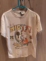 Beige Mickey T-shirt, Kleding | Dames, T-shirts, Gedragen, Beige, H&M, Ophalen of Verzenden