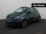 Fiat 500e C Icon 42 kWh | Navi | ECC | PDC | LMV |, Stof, Cabriolet, Te koop, Parkeersensor