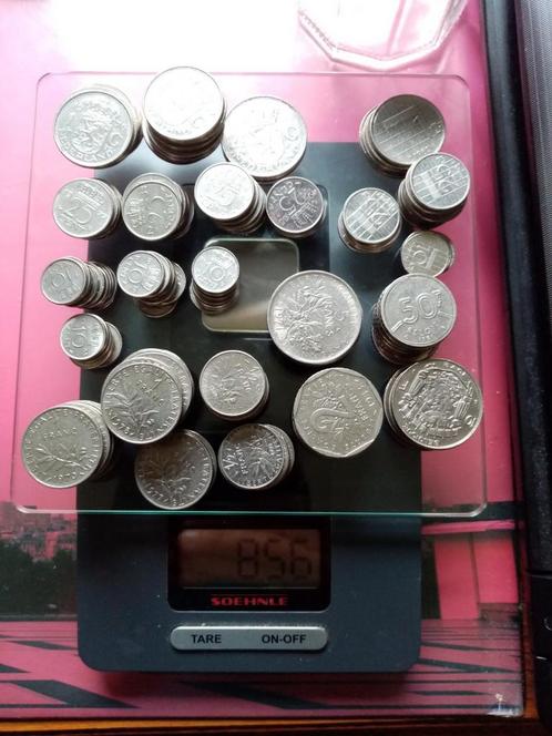 856 gram munten uit zuiver nikkel., Timbres & Monnaies, Monnaies & Billets de banque | Collections, Monnaie, Enlèvement ou Envoi