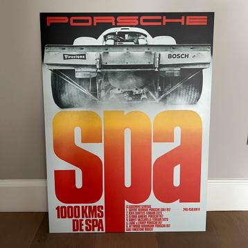 Porsche 1000 kms de Spa - aluminium - NIEUW beschikbaar voor biedingen