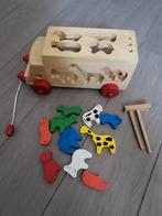 Houten dieren auto, Ophalen, Gebruikt