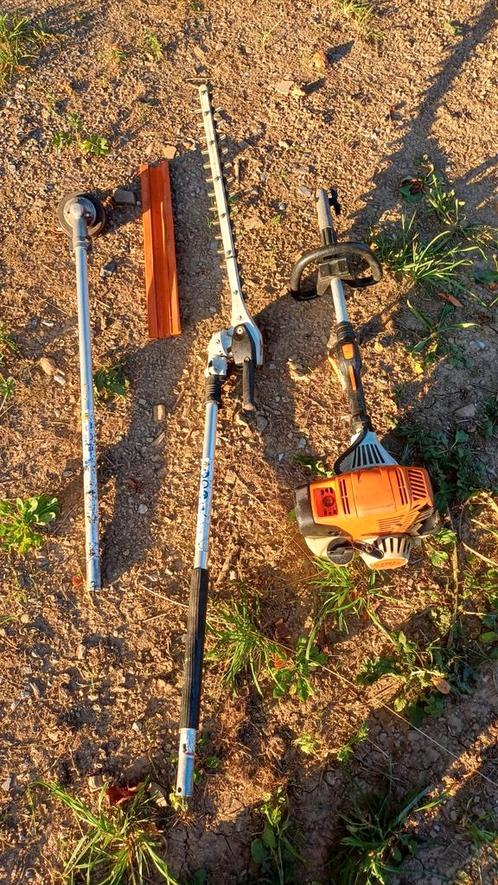 Combiné stihl, Tuin en Terras, Heggenscharen, Zo goed als nieuw, Ophalen